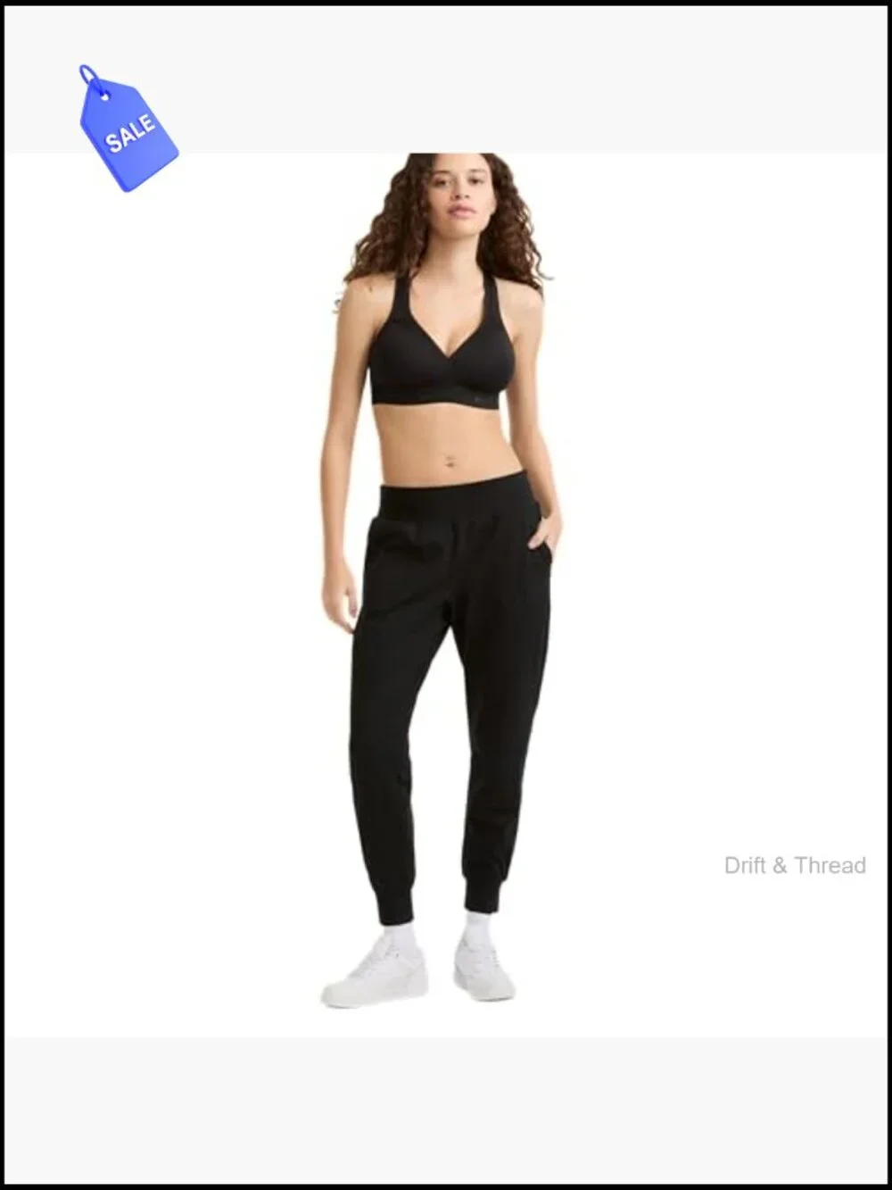 Moderate Support Racerback Sports Bra with Molded Cups Moisture Wicking